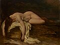 "Study for The Deluge" 1843 painting by William Etty depicting the aftermath of a mythological deluge, or, "great flood".