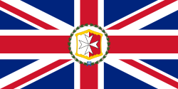 Flag of the governor of Malta (1875–1898)