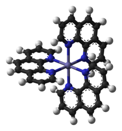 The structure of the [Fe(o-phen)3]2+ complex cation in ferroin