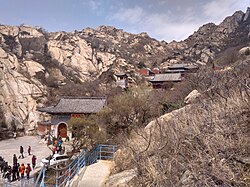 Buddhist Banruo Temple in Pingdu