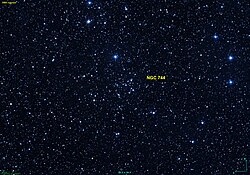 Image created using Aladin Sky Atlas software from the Strasbourg Astronomical Data Center and DSS (Digitized Sky Survey) data.