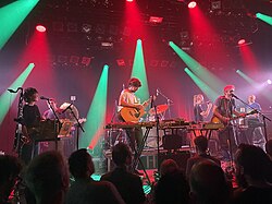 The Notwist performing in 2023 in Doornroosje in Nijmegen, the Netherlands