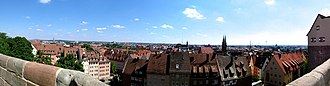 View from Nuremberg Castle