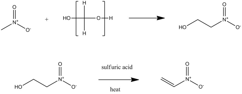 Preparation of nitroethylene