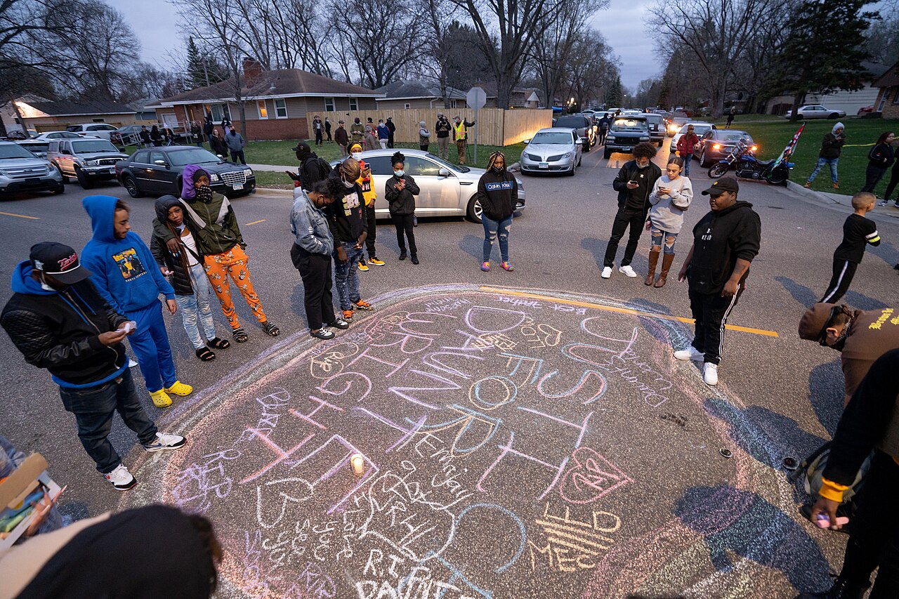 Duante Wright protest, Brooklyn Center MN April 11, 2021 (51112586170).jpg