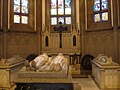 The Carrara marble tombs of Emperor Pedro II of Brazil and other members of the Brazilian imperial family in the Cathedral of Saint Peter of Alcantara in Petrópolis