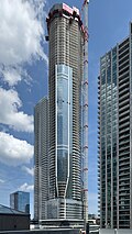 SkyTower under construction in June 2025