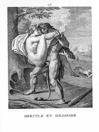 Hercules and Deianira (18th-century copy of a lost original), from I Modi