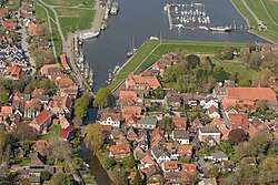 Aerial view of the historical center