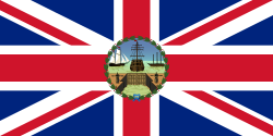 Flag of the governor of Bermuda (1875–1910)