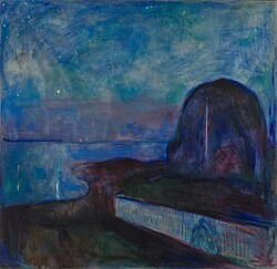 Edvard Munch Starry Night, 1893