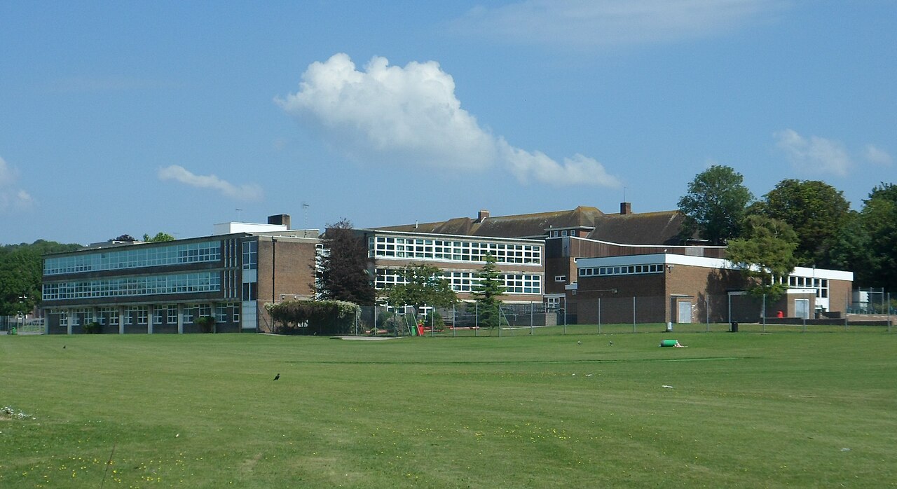 Patcham High School, Warmdene Road, Patcham (August 2013) (1).JPG