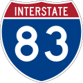 Interstate 83 marker