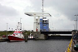Lock and bridge in Hvide Sande