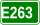 Tabliczka E263.svg