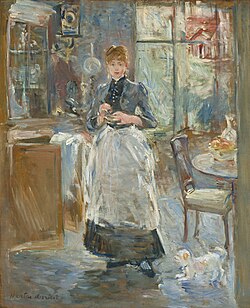 In the Dining Room[t] (1886), National Gallery of Art Washington