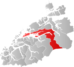 Molde within Møre og Romsdal