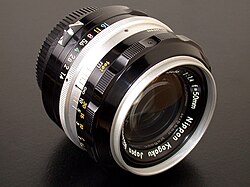 Pre-AI Nikkor-S 50 mm f/1.4 (A-type, 1960s to early 1970s)