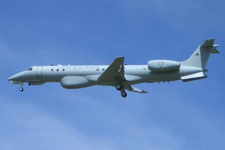 EMB 145 MPA maritime patrol version of the Fuerza Aérea Mexicana, without the R-99B side radar