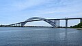 The Bayonne Bridge, the 6th longest steel arch bridge in the world