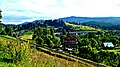A railroad and a bridge (summer)