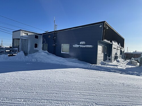 North Slope Borough Police Station in Point Hope, March 2025