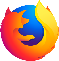 Logo used from Firefox 57 to Firefox 69