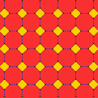 Truncated square tiling