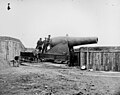 A 15-inch Rodman gun in Battery Rodgers.
