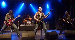 Becoming the Archetype performing in 2009