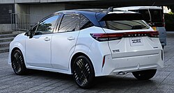 Rear view (facelift)