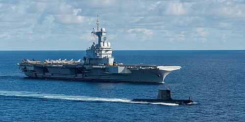 Charles de Gaulle (R91) nuclear-powered aircraft carrier