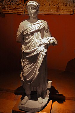 White statue