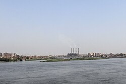 Southern tip of Warraq Island