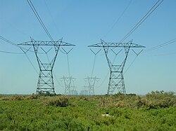 Parallel single-circuit lines
