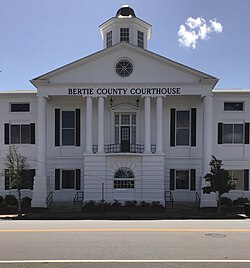 Bertie County Courthouse in Windsor