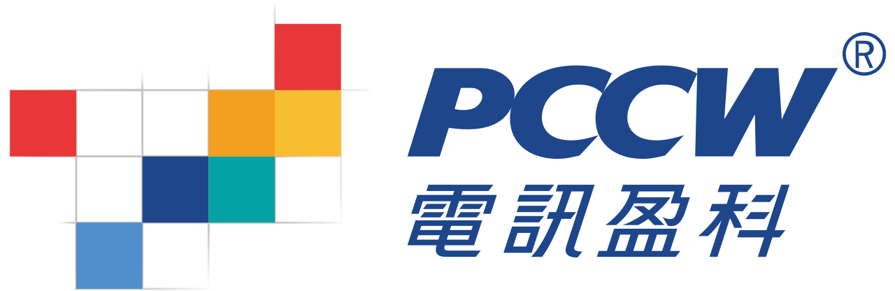 PCCW (Hong Kong ICT company) logo (fair use).svg