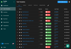 Semaphore UI screenshot