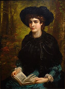 Portrait by Louis William Desanges (1882)