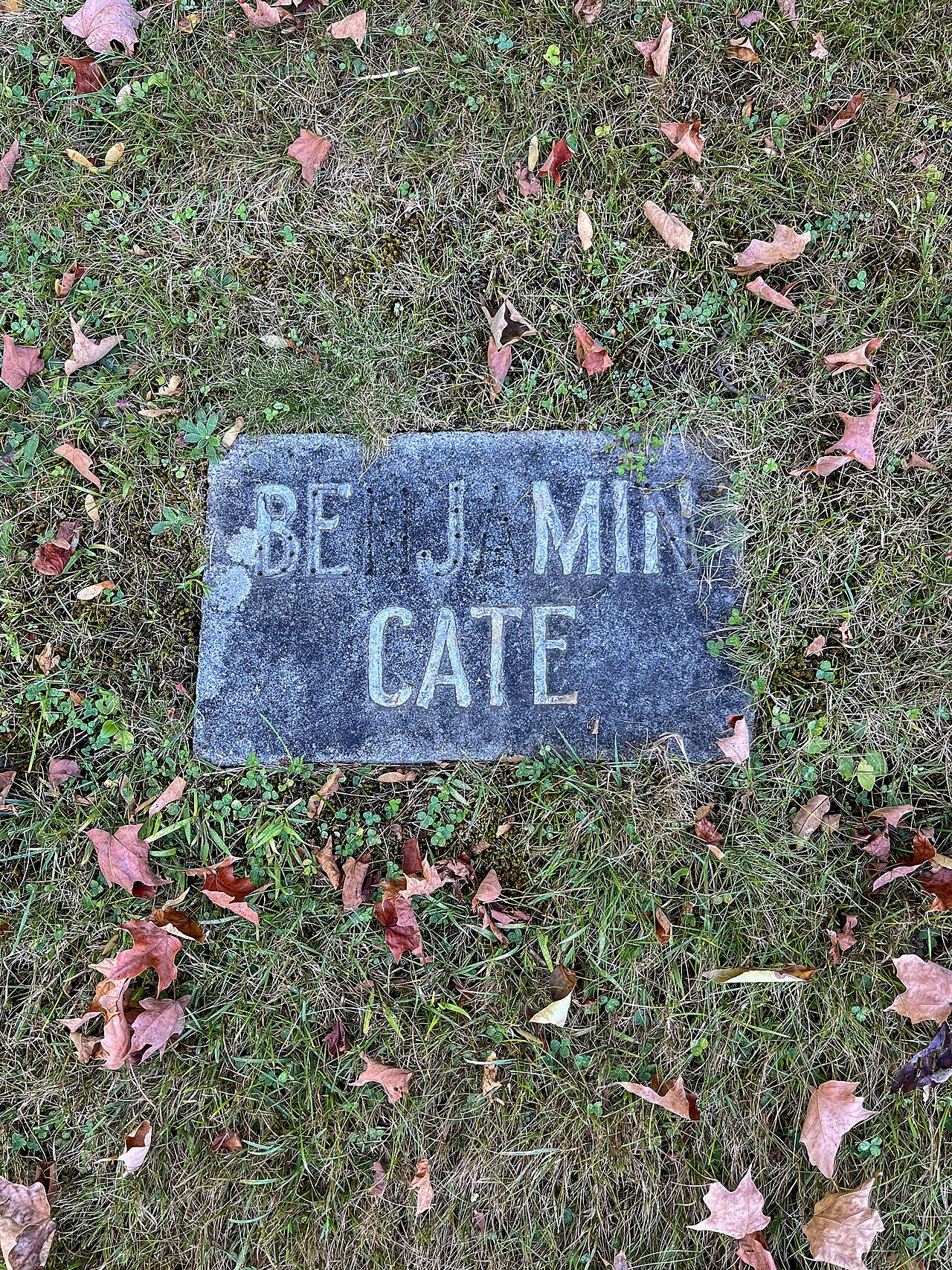 Benjamin C Howard stone.jpg