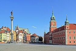 Castle Square in Warsaw