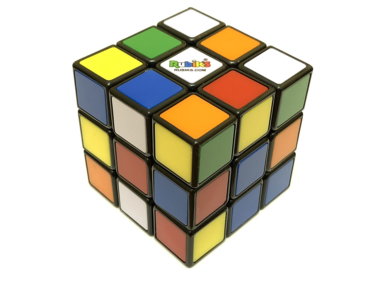2021-01-14 18 25 51 A scrambled Rubik's Cube in the Franklin Farm section of Oak Hill, Fairfax County, Virginia.jpg