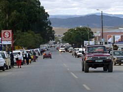 Main street of Mount Frere