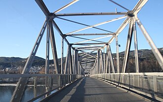 Mjöndalen bridge on the Drammenselva