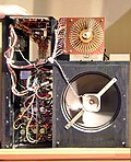 an earliest external Rhythm machine, Wurlitzer Sideman (1957, inside)