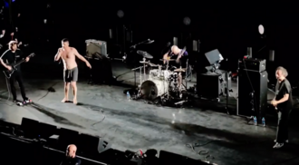 Chat Pile performing at 2025 Roadburn Festival