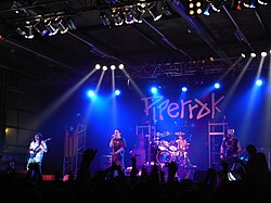 Piperrak in a concert in Durango, Biscay