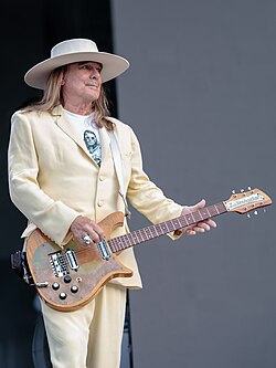 Robin Zander performing with Cheap Trick in 2025
