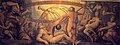 The Mutilation of Uranus by Saturn by Giorgio Vasari depicts Cronus with a scythe