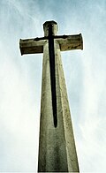 Cross of Sacrifice or War Cross, from a Commonwealth War Graves Commission cemetery (1920)